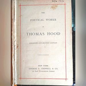 Thomas Hood Poetical Poems